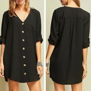 Entro - Button Up Dress